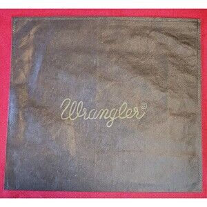Wrangler Dustcover For Handbag -- Approx 15x14" -- No Drawstring